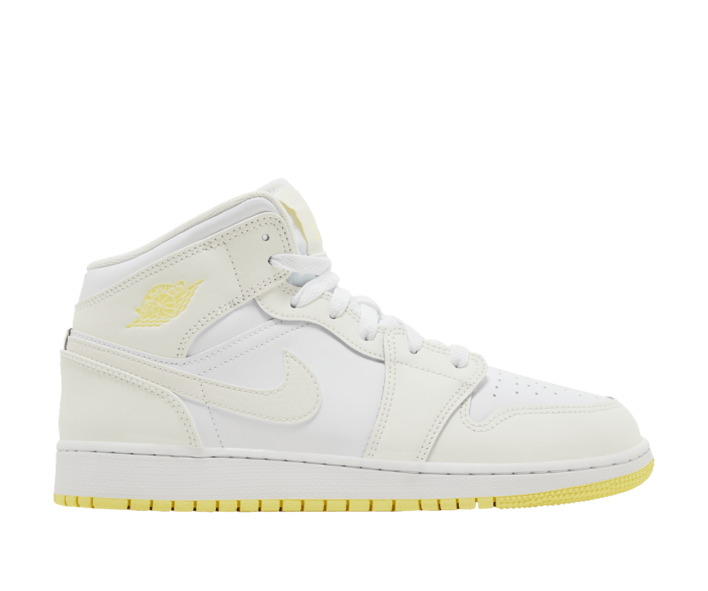 Jordan 1 Mid Sail Light Laser Orange (GS)