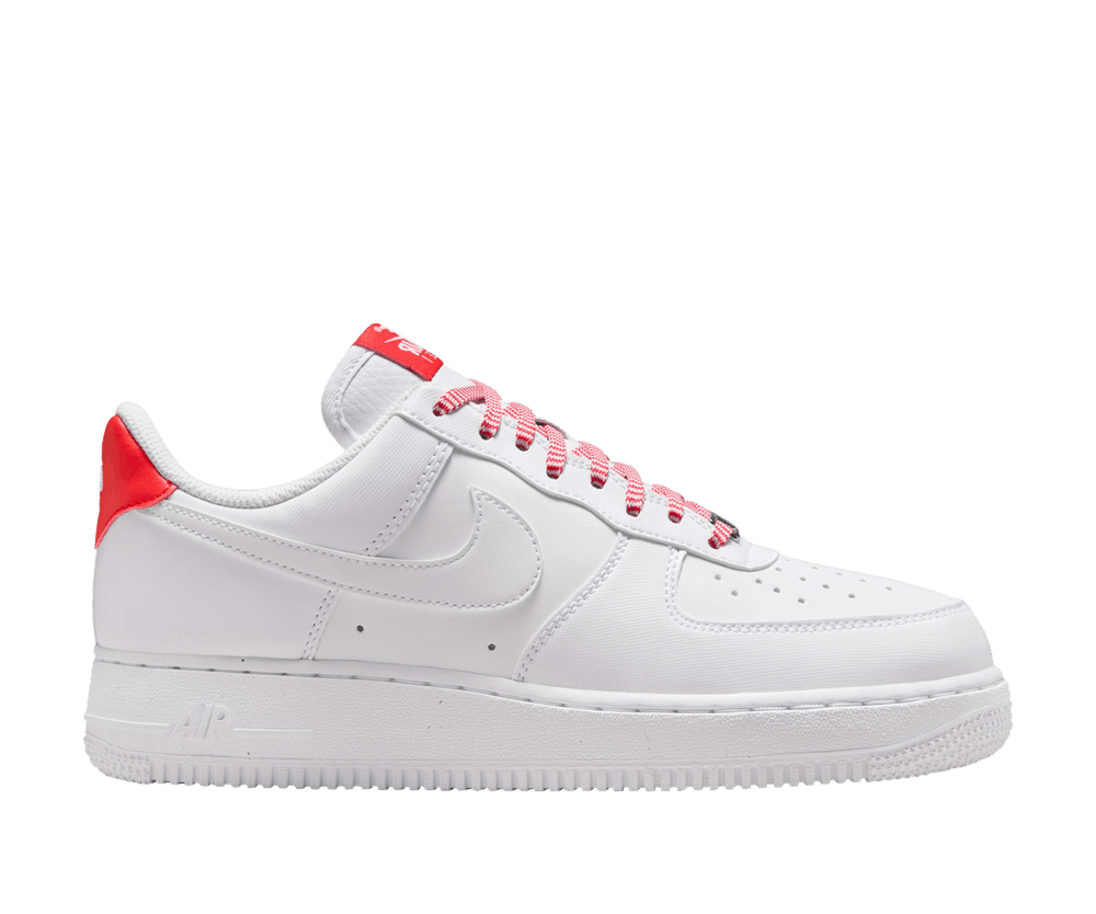 Nike Air Force 1 Low '07 White Pink Foam Metallic Silver Light Crimson (Women's)