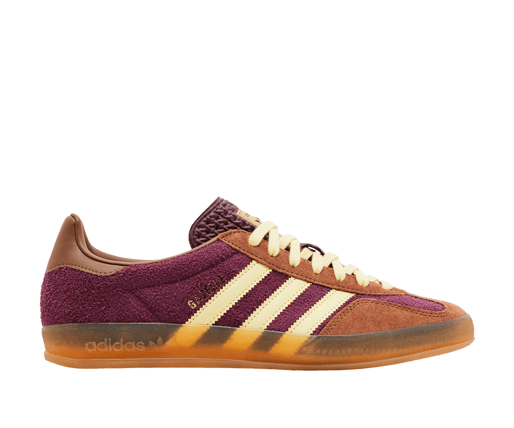 adidas Gazelle Indoor Maroon Almost Yellow
