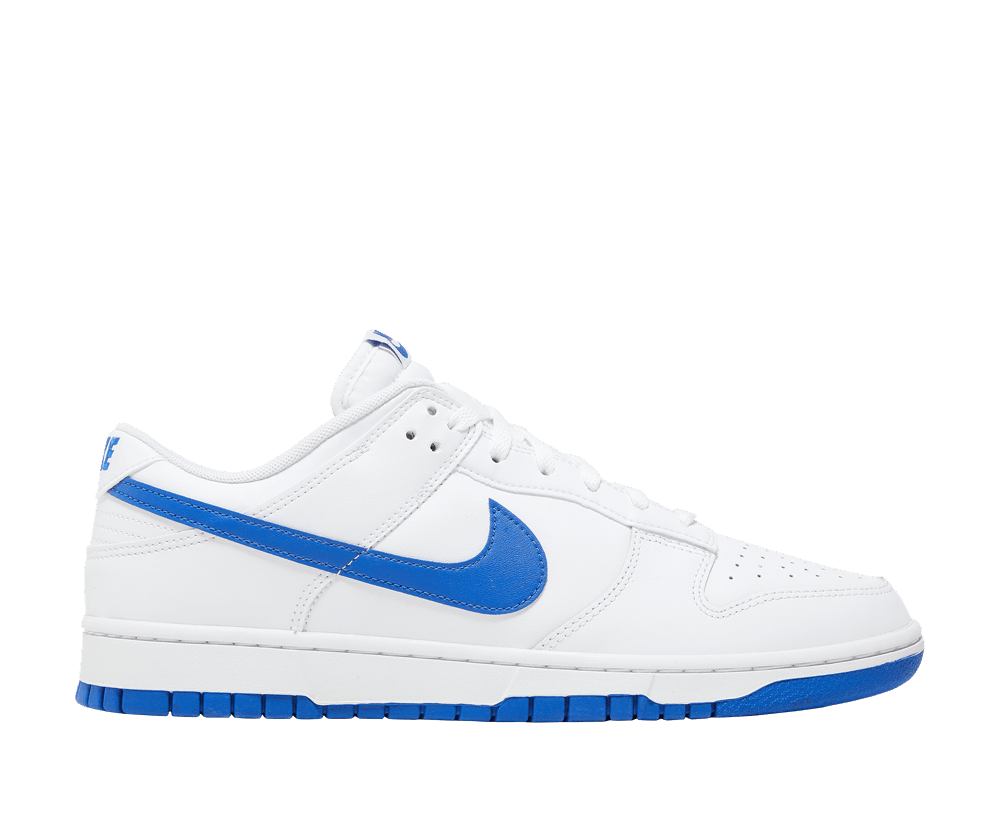 Nike Dunk Low White Hyper Royal