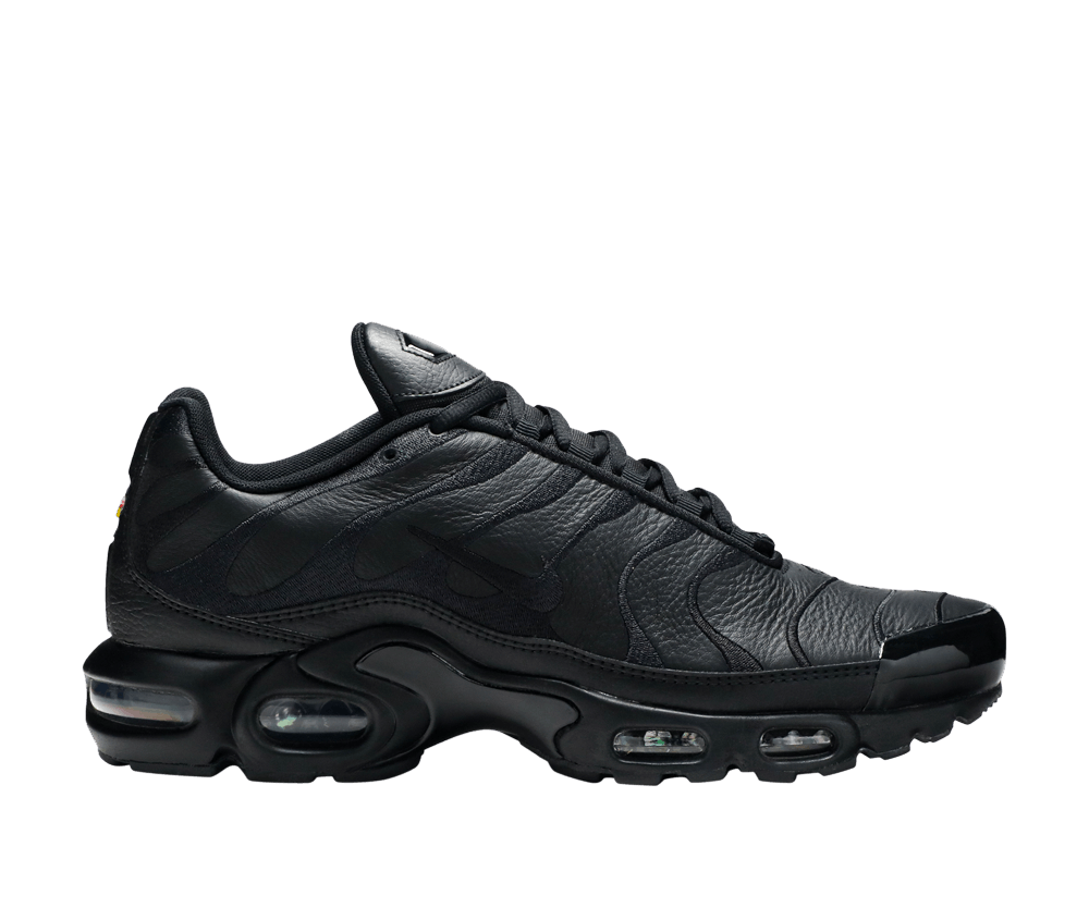 Nike Air Max Plus Triple Black Leather