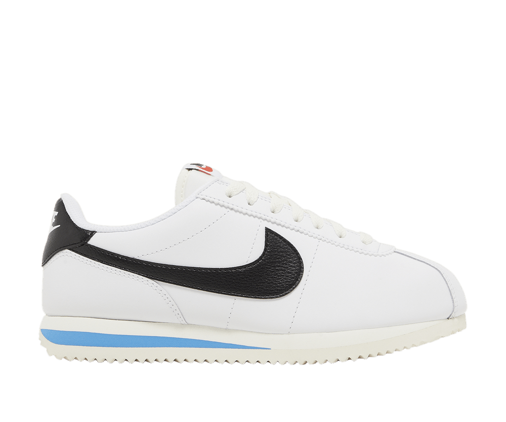 Nike Cortez White Black Light Photo Blue (Women's)