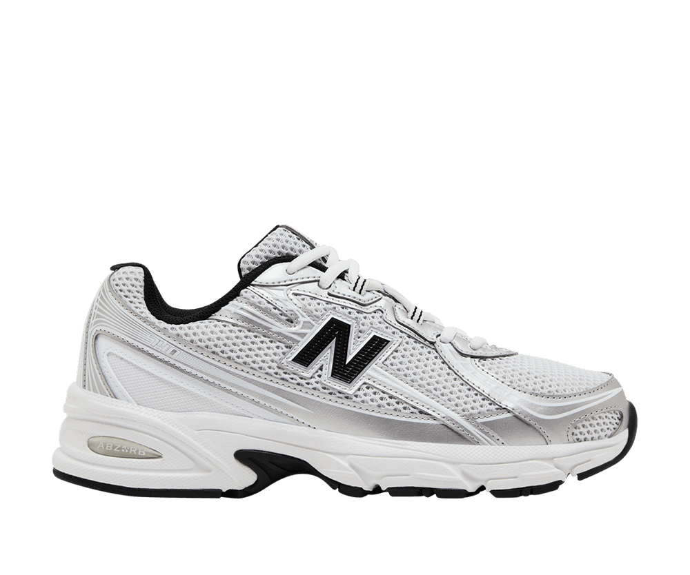 New Balance 740 White Silver Metallic Navy