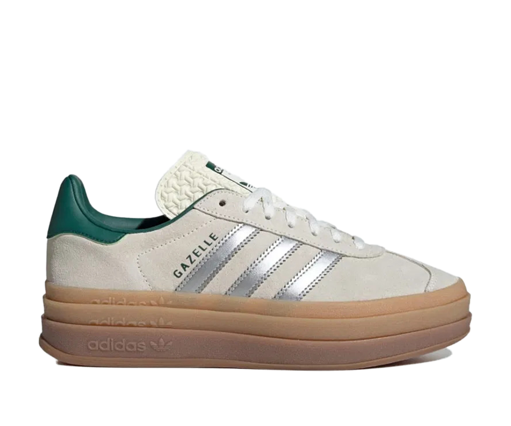 adidas Gazelle Bold Off White Collegiate Green (Women's)
