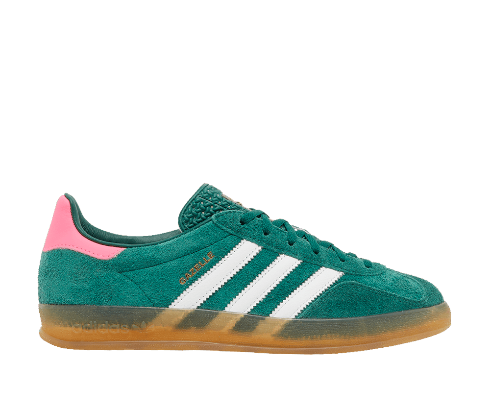 adidas Gazelle Indoor Collegiate Green Lucid Pink (Women's)