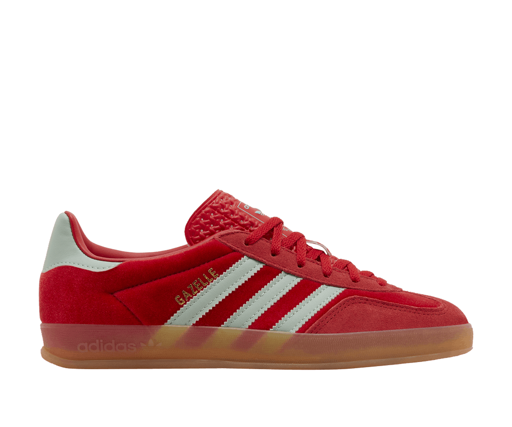 adidas Gazelle Indoor Better Scarlet Hazy Green (Women's)
