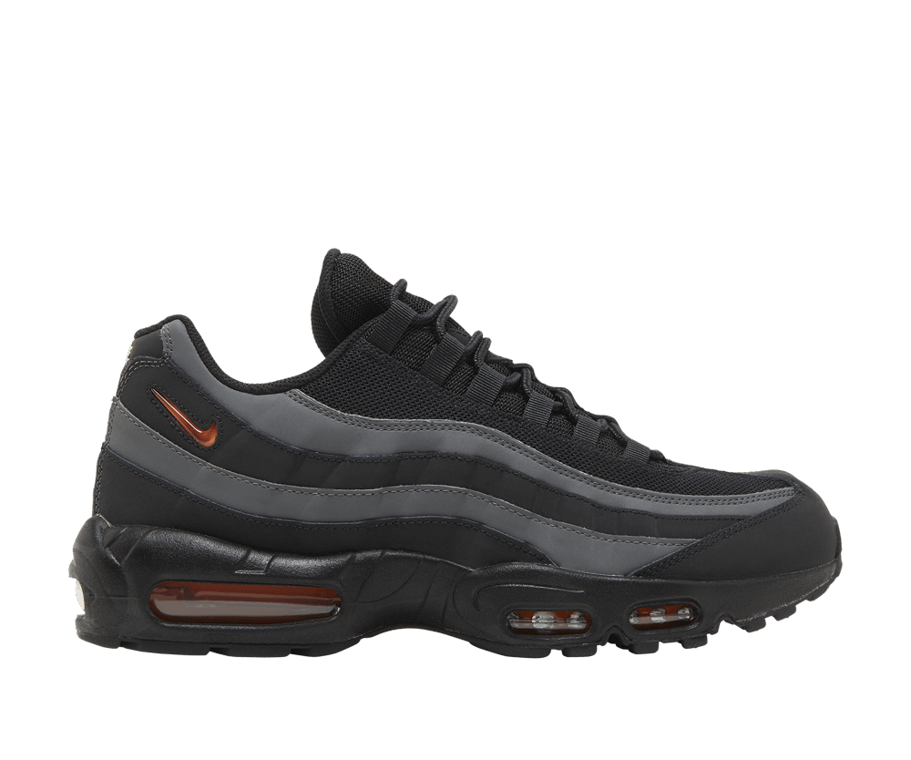 Nike Air Max 95 Black Grey Safety Orange