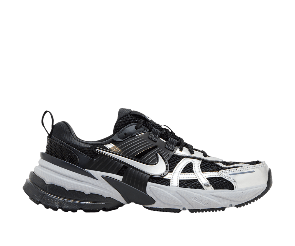Nike V2K Run Black Metallic Silver (Women's)