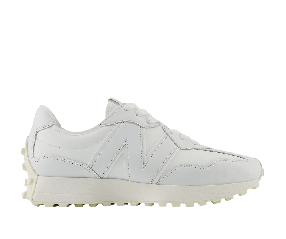 New Balance 327 White Leather