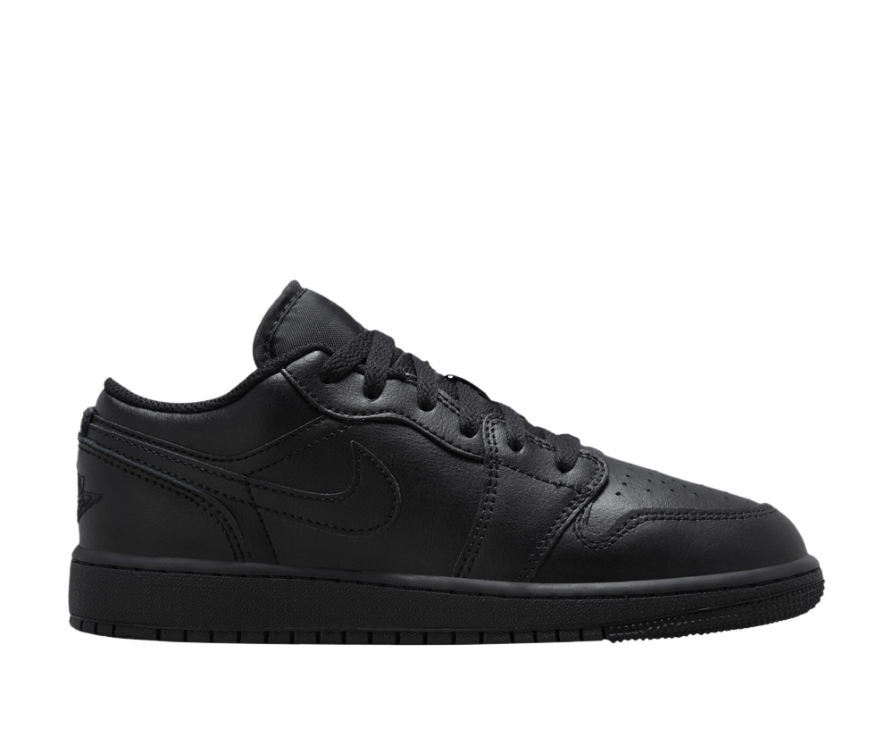 Jordan 1 Low Triple Black (2022) (GS)