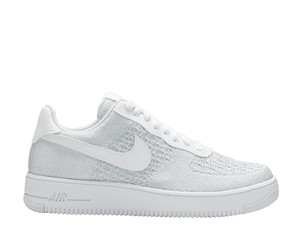 Nike Air Force 1 Flyknit 2 White Pure Platinum
