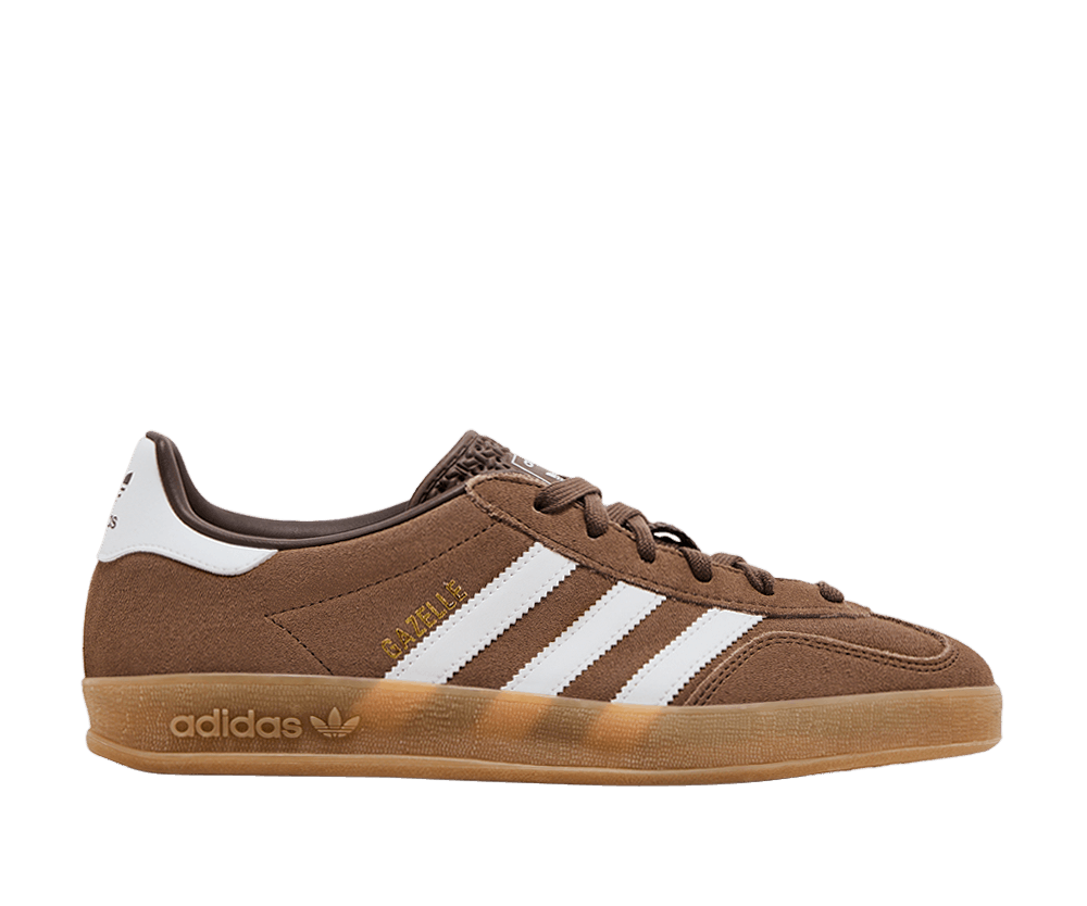 adidas Gazelle Indoor Earth Strata White Gold Metallic