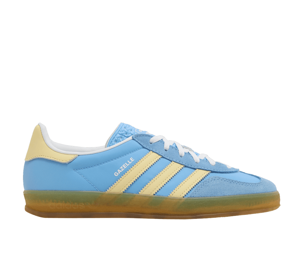 adidas Gazelle Indoor Semi Blue Burst Almost Yellow (Women's)