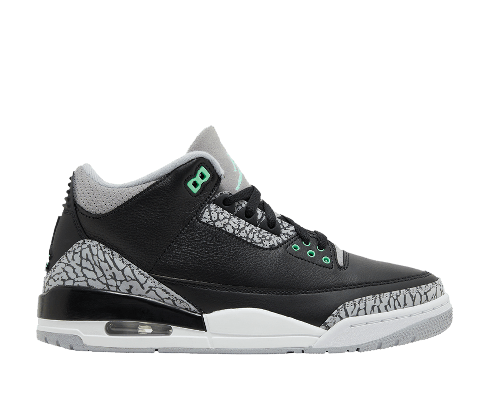 Jordan 3 Retro Green Glow