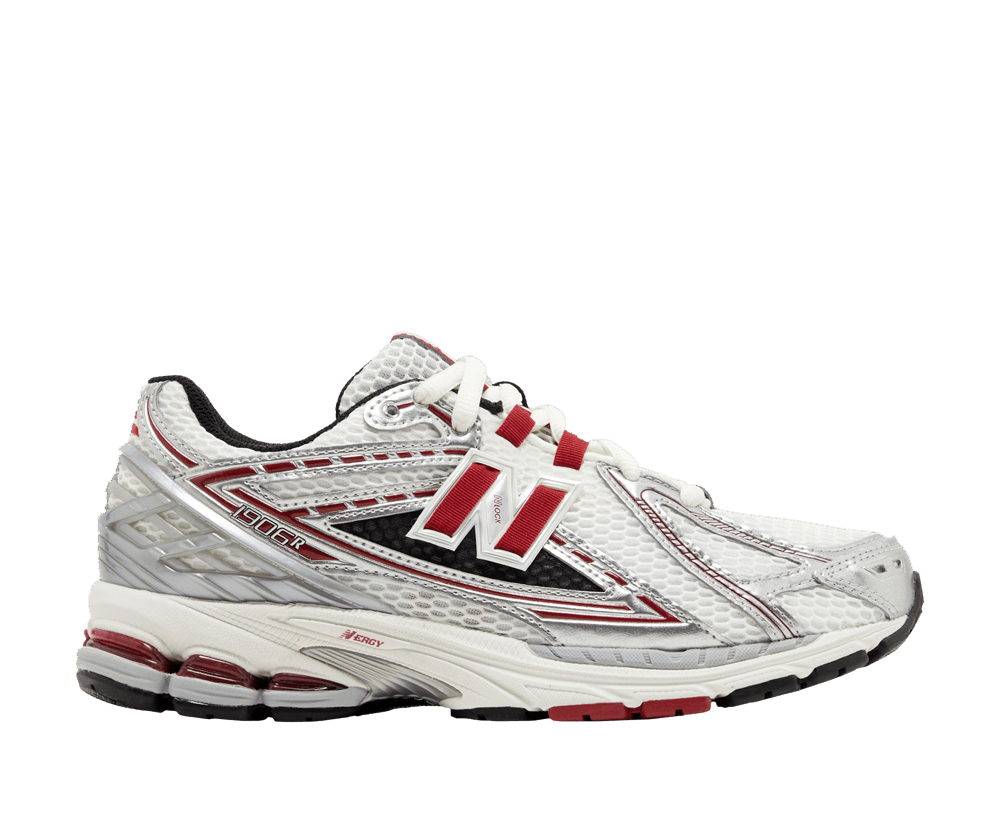 New Balance 1906R Silver Classic Crimson