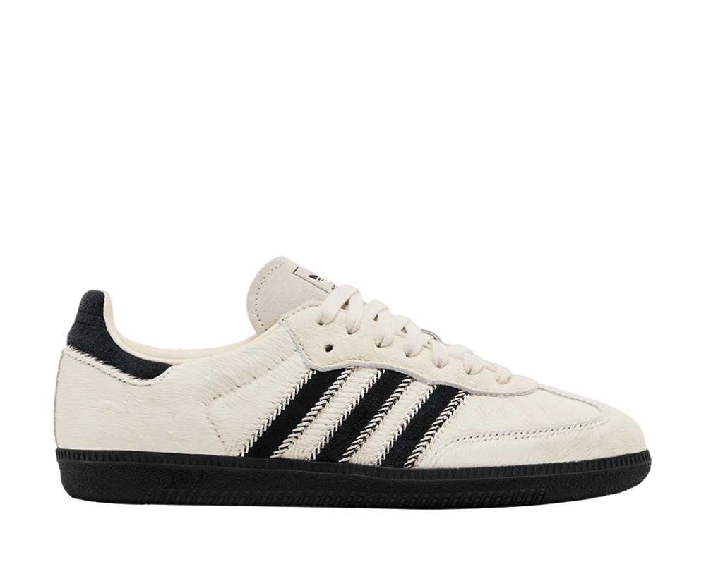 adidas Samba OG Wonder White Black Pony (Women's)