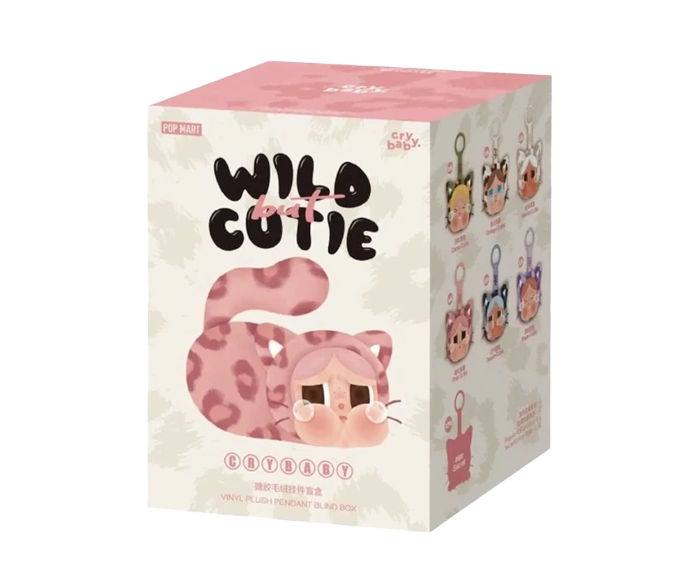 Pop Mart Crybaby Wild But Cutie Series Vinyl Plush Pendant Single Blind Box
