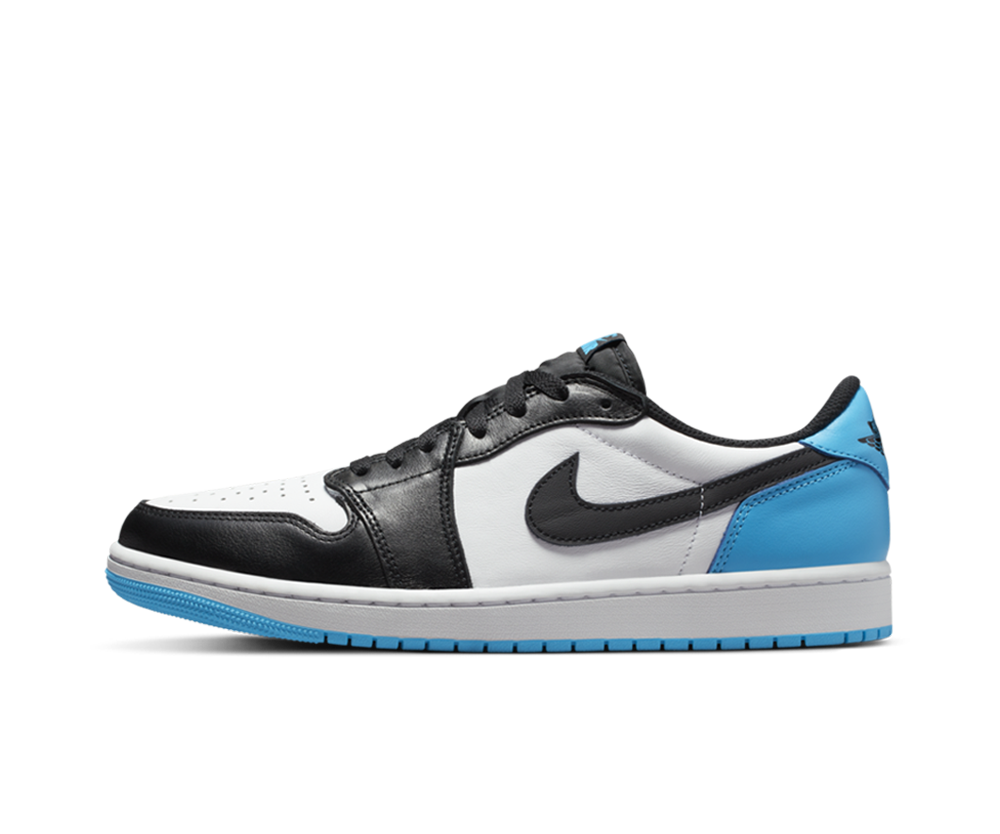 Air Jordan 1 Low Black Dark Powder Blue