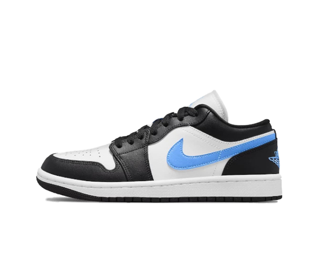 Air Jordan 1 Low University Blue Black W PAPISNEAKER