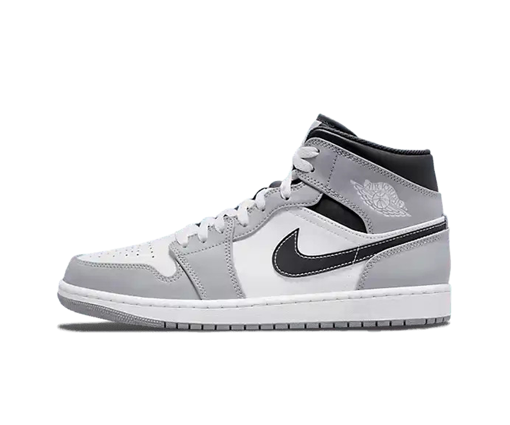 Jordan 1 Mid Light Smoke Grey