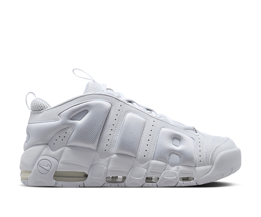 Nike Air More Uptempo Low Triple White