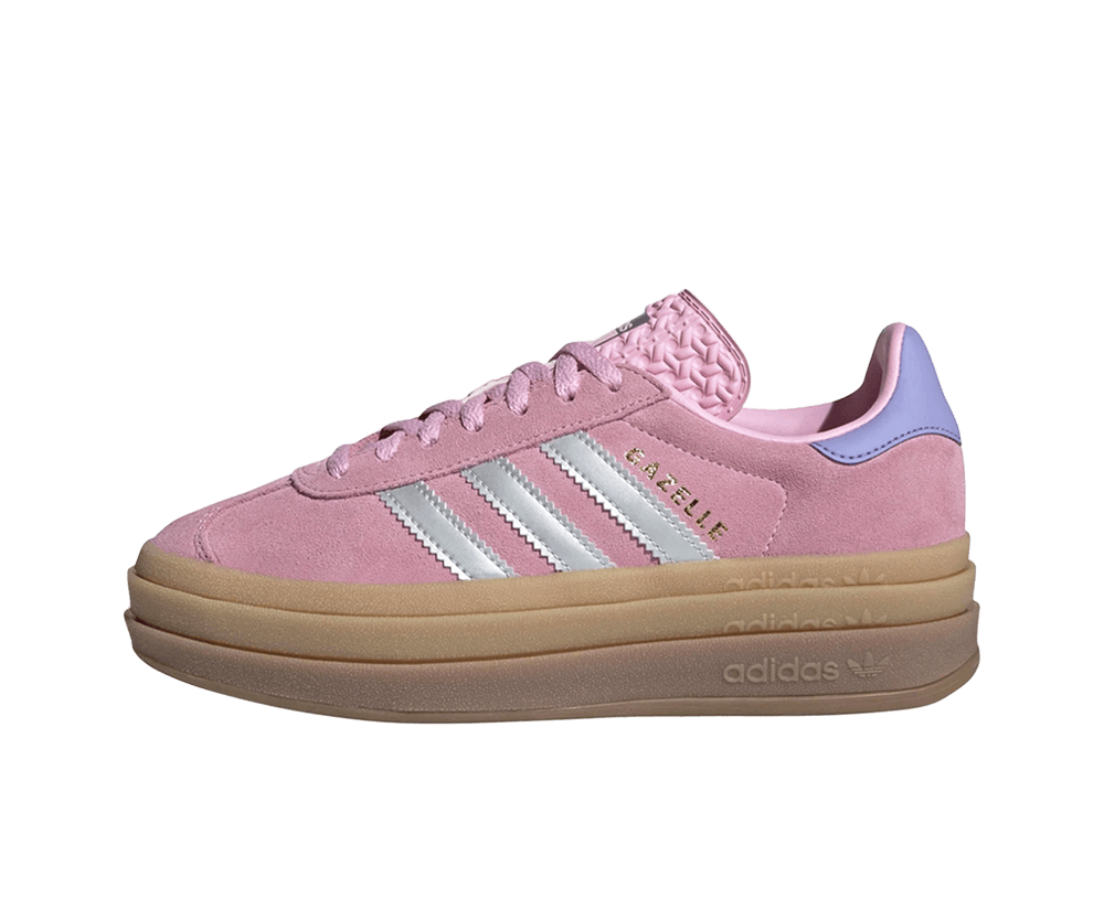 adidas Gazelle Bold True Pink Silver Metallic