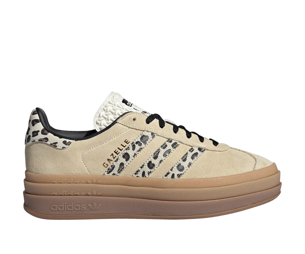 adidas Gazelle Bold Cream Black Leopard (Women's)