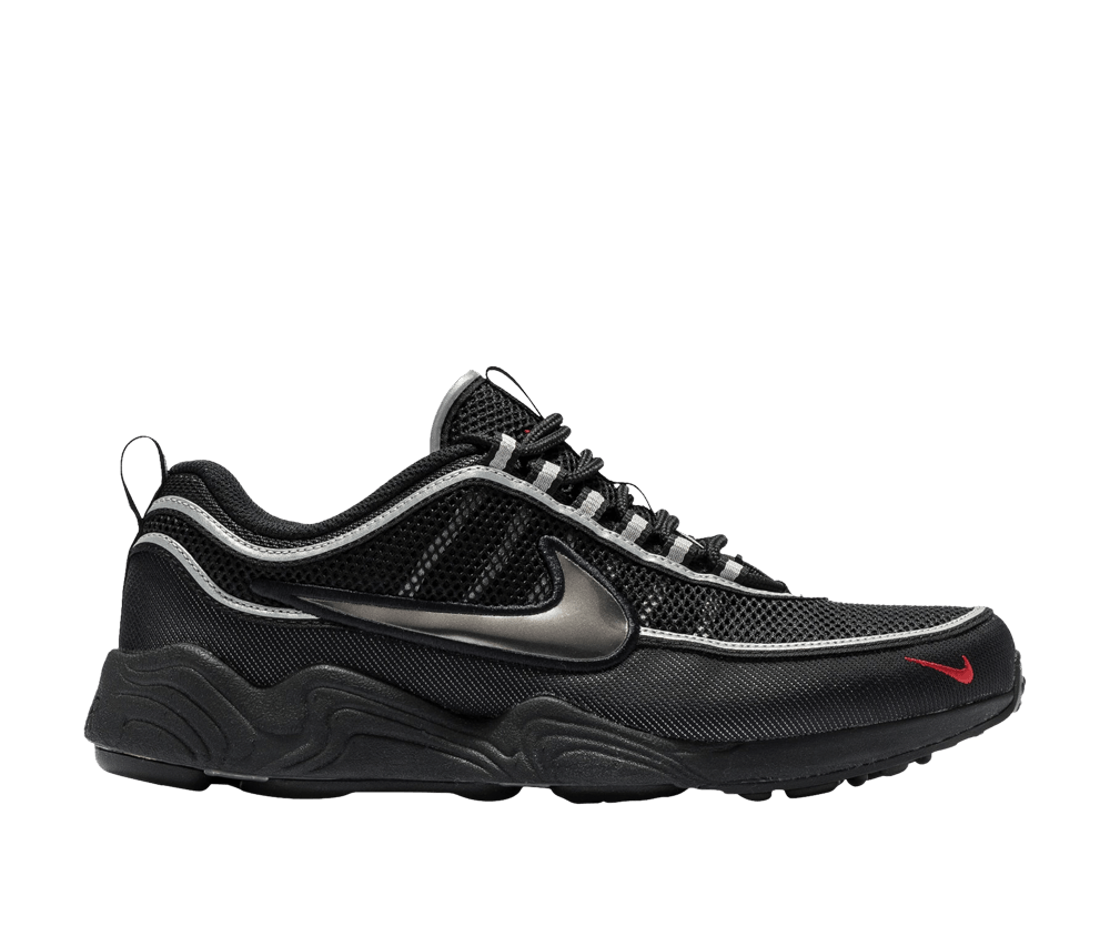 Nike Air Zoom Spiridon Black Metallic Silver