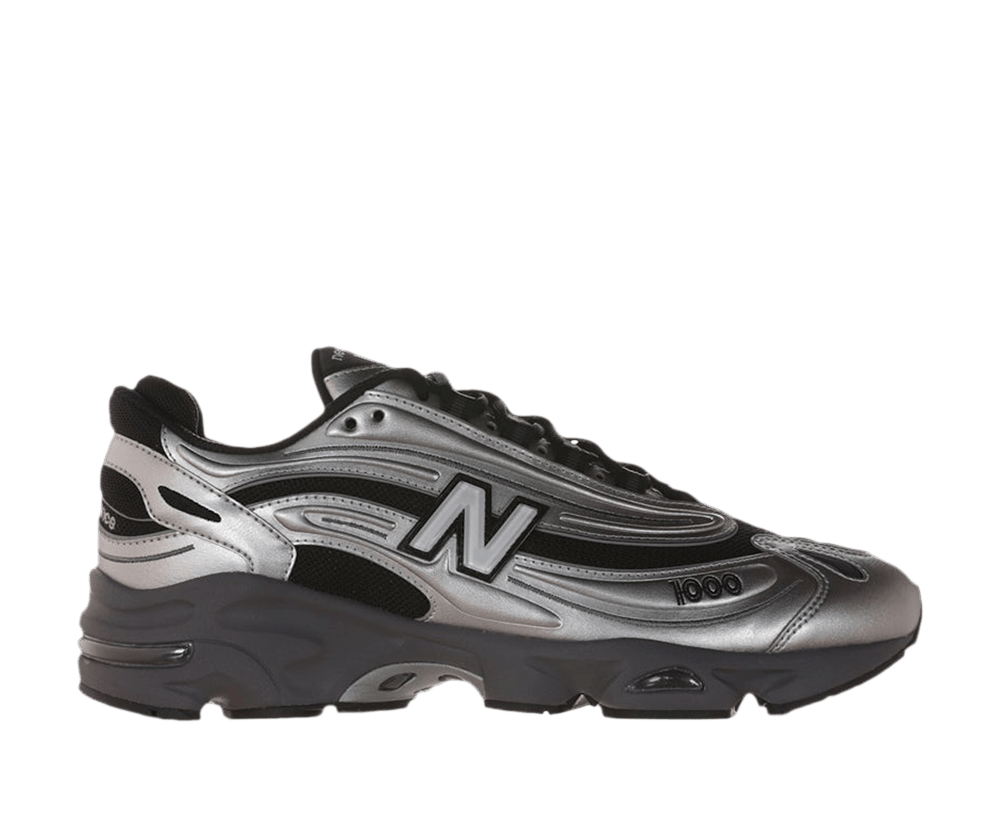 New Balance 1000 Black Silver Metallic