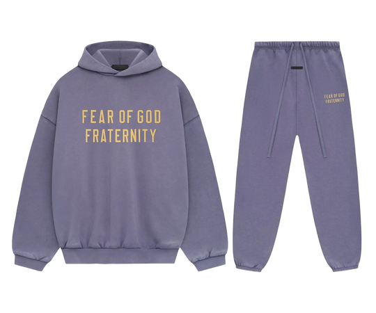 Fear of God Essentials Fleece Lavender Set
