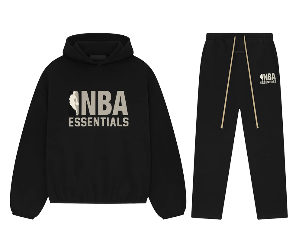 Fear of God Essentials NBA Black SS25