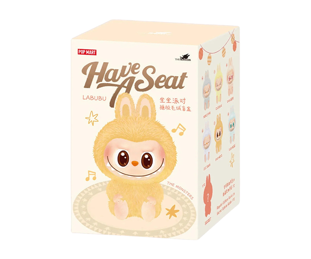 Pop Mart Labubu The Monsters Have a Seat Vinyl Plush
