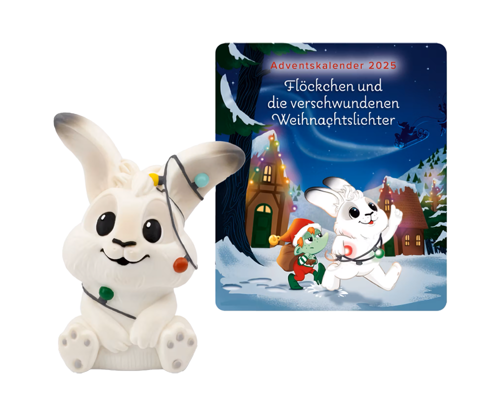 tonies Adventskalender 2025 Flöckchen und die verschwundenen Weihnachtslichter