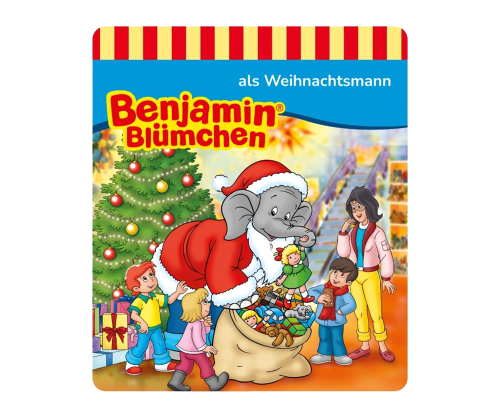 tonies Hörfigur Benjamin Blümchen als Weihnachtsmann