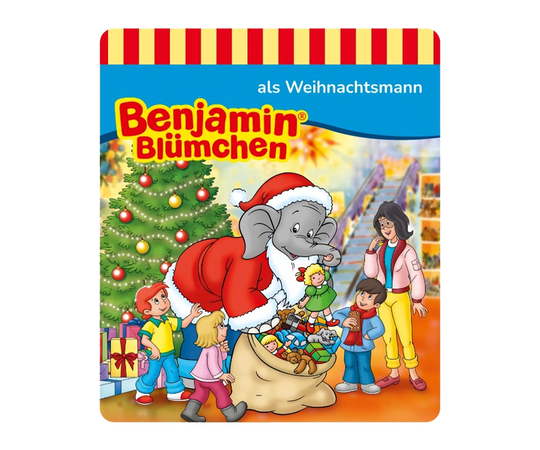 tonies Hörfigur Benjamin Blümchen als Weihnachtsmann